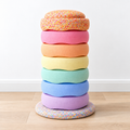 Pastel Eight Piece Stone & Balance Board Set