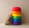 Rainbow Balance Stones & Balance Board