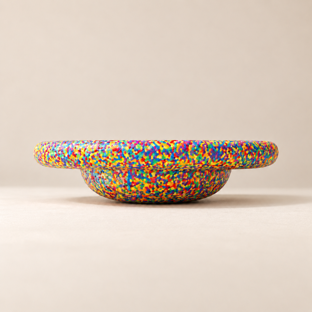 Rainbow Balance Stones & Balance Board